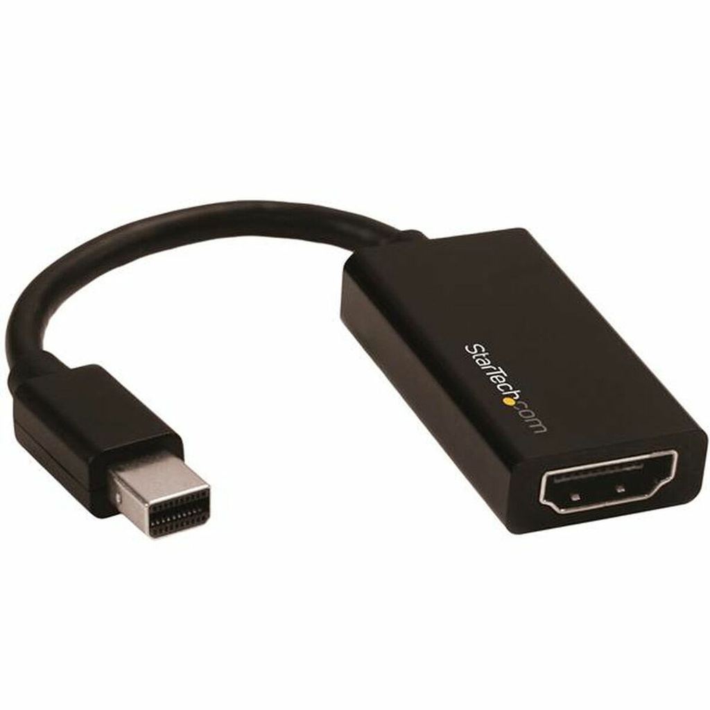 Adaptador Mini DisplayPort a HDMI Startech MDP2HD4K60S          4K Ultra HD Negro
