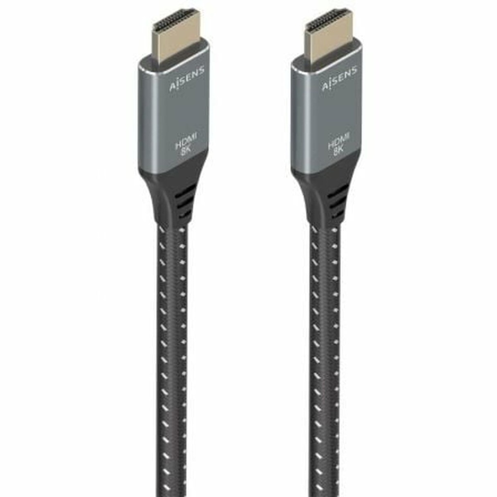 Cable HDMI Aisens A150-0876 5 m Negro/Gris