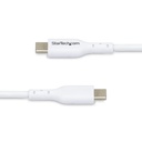Cable USB-C Startech USB2CC1MNCWHE Blanco 1 m
