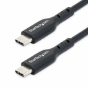 Cable USB Startech USB2CC4MBKE Negro