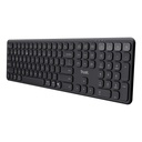 Wireless Keyboard Trust Vaiya Black QWERTY Qwerty US