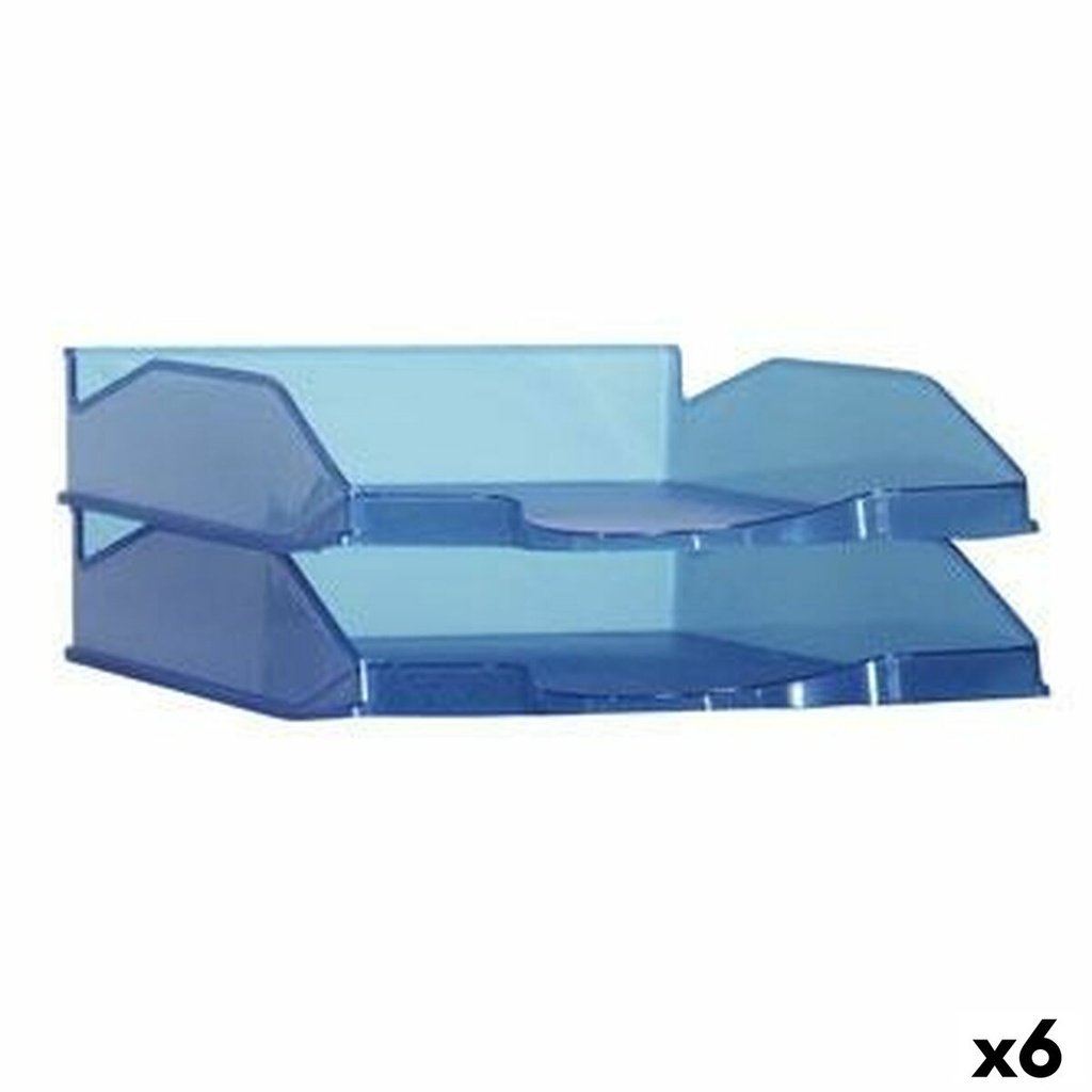 Filing Tray Archivo 2000 Blue A4 Plastic (6 Units)