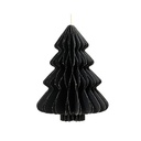 Christmas Tree Decoris Black Paper Ø 30 x 40 cm