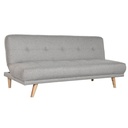 Sofabed Home ESPRIT Grey Cream Scandi 172 x 80 x 76 cm