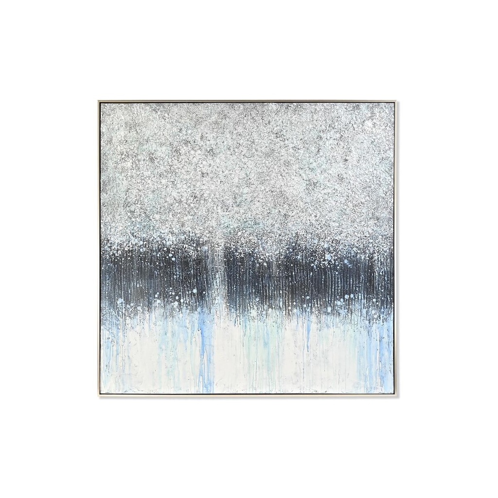 Canvas DKD Home Decor polystyrene Canvas 130 x 5 x 130 cm