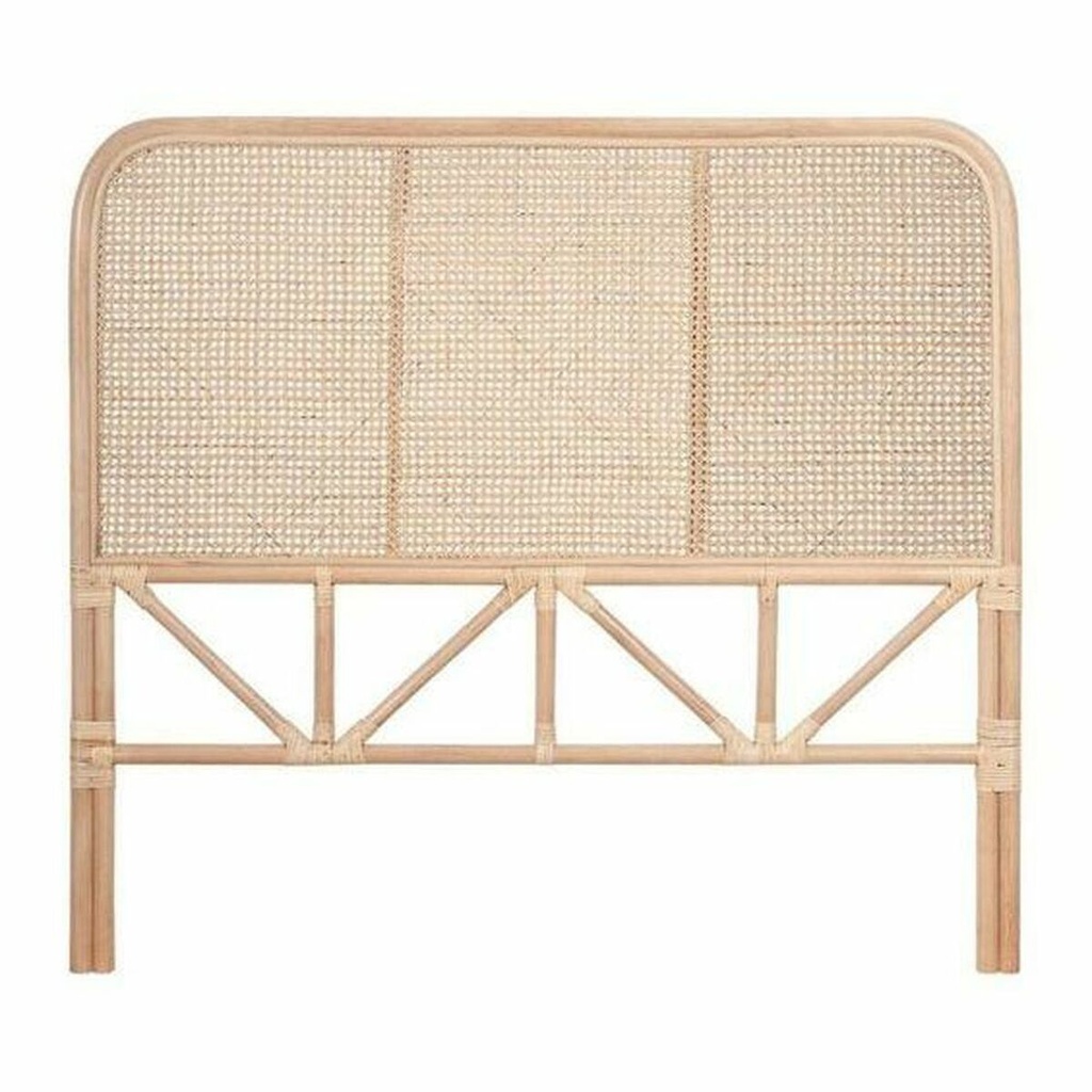 Cabecero de Cama DKD Home Decor Natural Ratán 178 x 4 x 128 cm