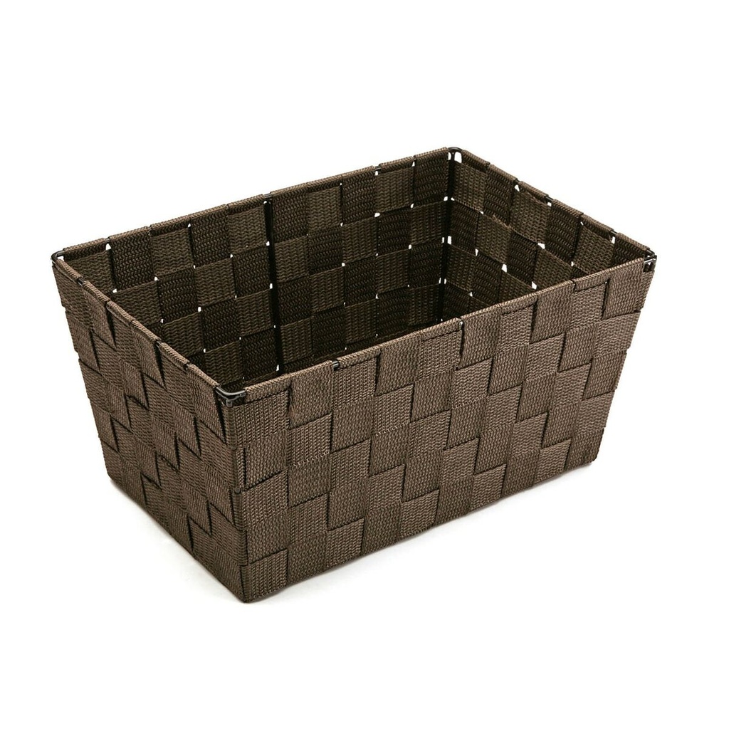 Multi-purpose basket Versa 20 x 15 x 30 cm Chocolate