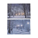 Cuadro con LED Lumineo 58 X 38 X 1,5 CM