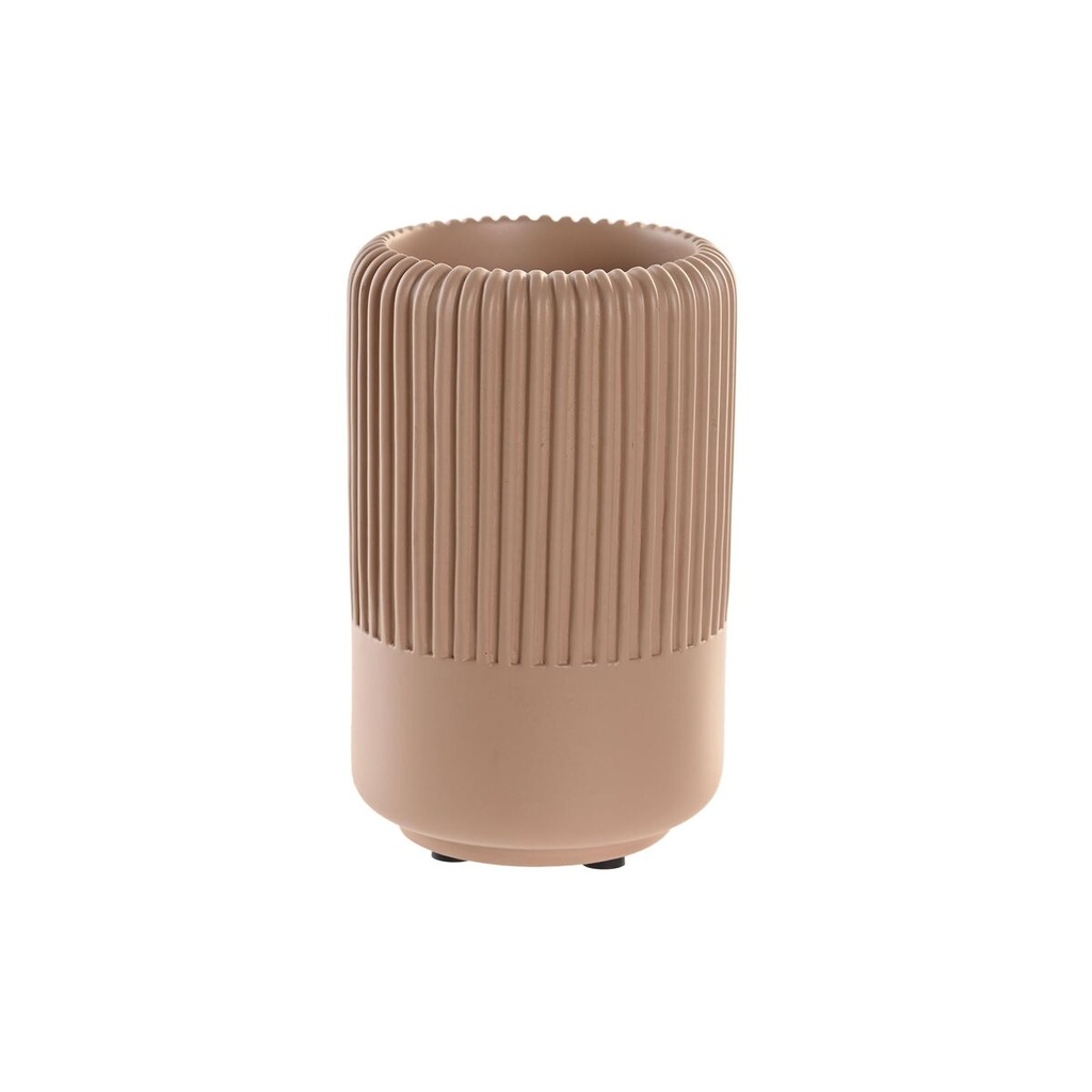 Vaso DKD Home Decor Terracota Cemento 7 x 7 x 11 cm