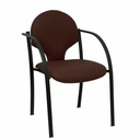 Silla de Recepción Piqueras y Crespo 220PTNSP463 Marrón oscuro