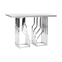 Hall DKD Home Decor White Silver 120 x 40 x 78 cm