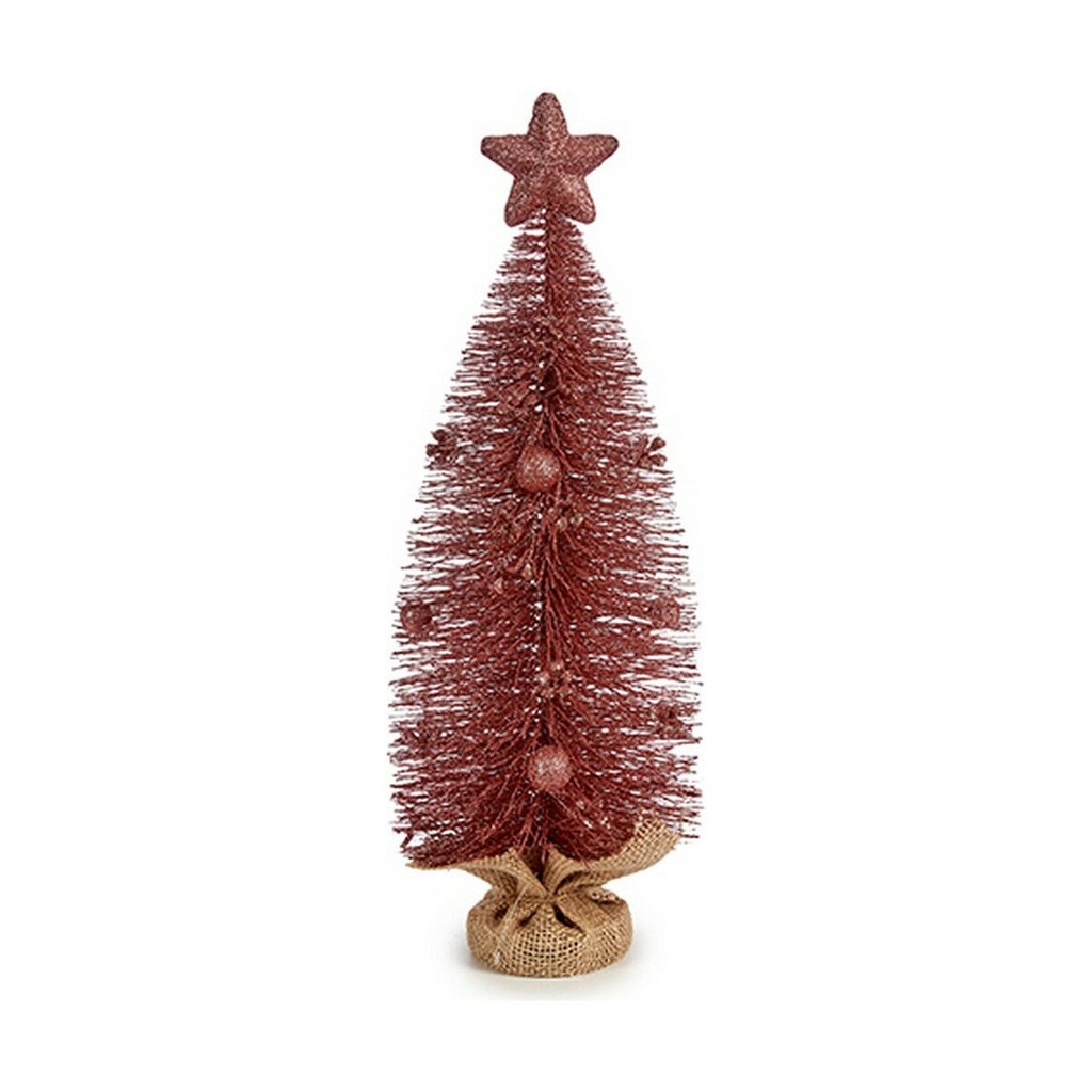 Christmas Tree with Star Krist+ FG20-19WS072 Pink 13 x 41 x 13 cm