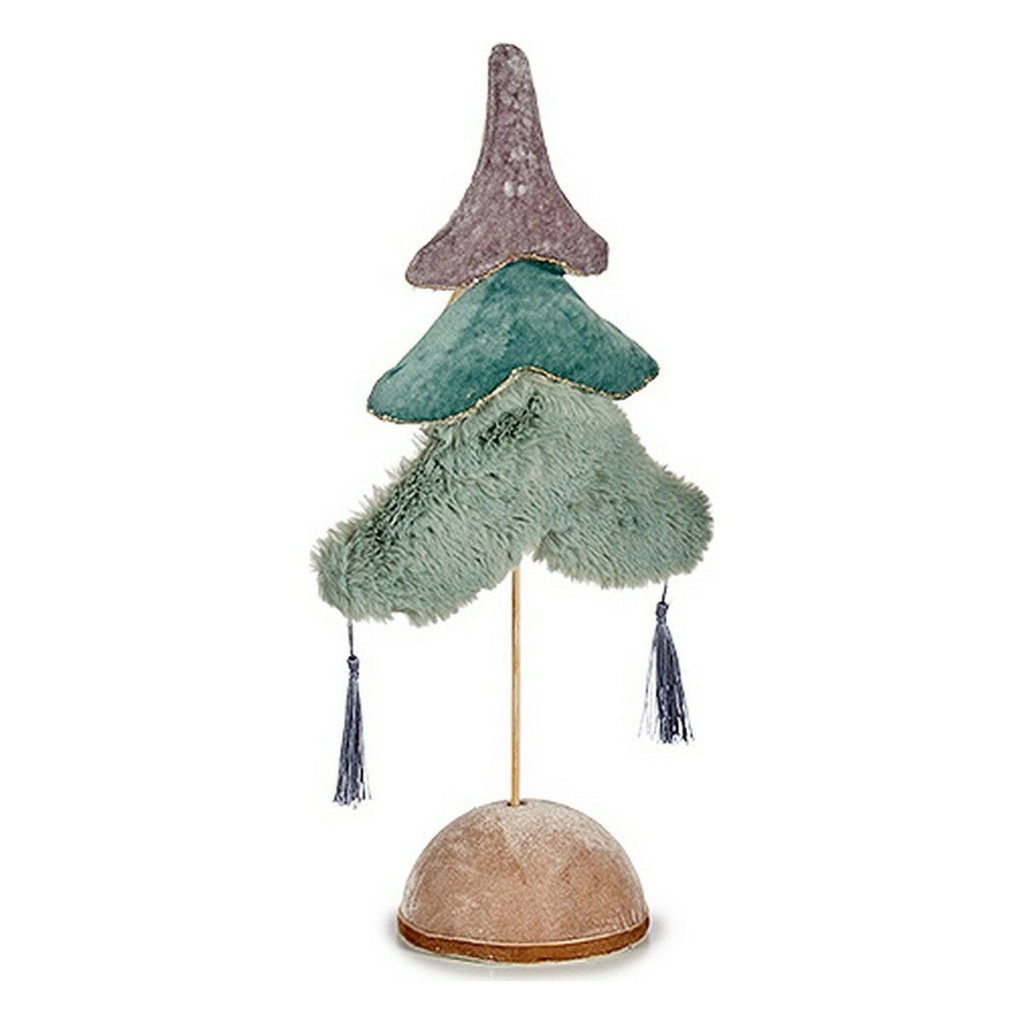 Christmas Tree Krist+ 19A5906-M-2 Multicolour Silver Wood 12 x 43 x 22 cm