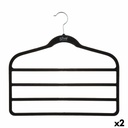 Multiple Trouser Hanger 5five Simply Smart Black Nylon ABS 44,8 x 41,5 cm Trousers