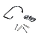 Gancho para colgar Sauvic Acero Hierro Portabicicleta de techo 13 cm