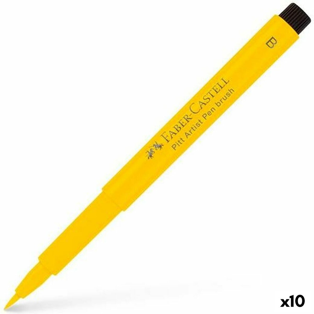 Rotuladores Faber-Castell Pitt Artist Cadmium Amarillo (10 Unidades)