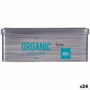 Box for Infusions Kinvara Organic Tea Grey Tin 11 x 7,1 x 18 cm (24 Units)