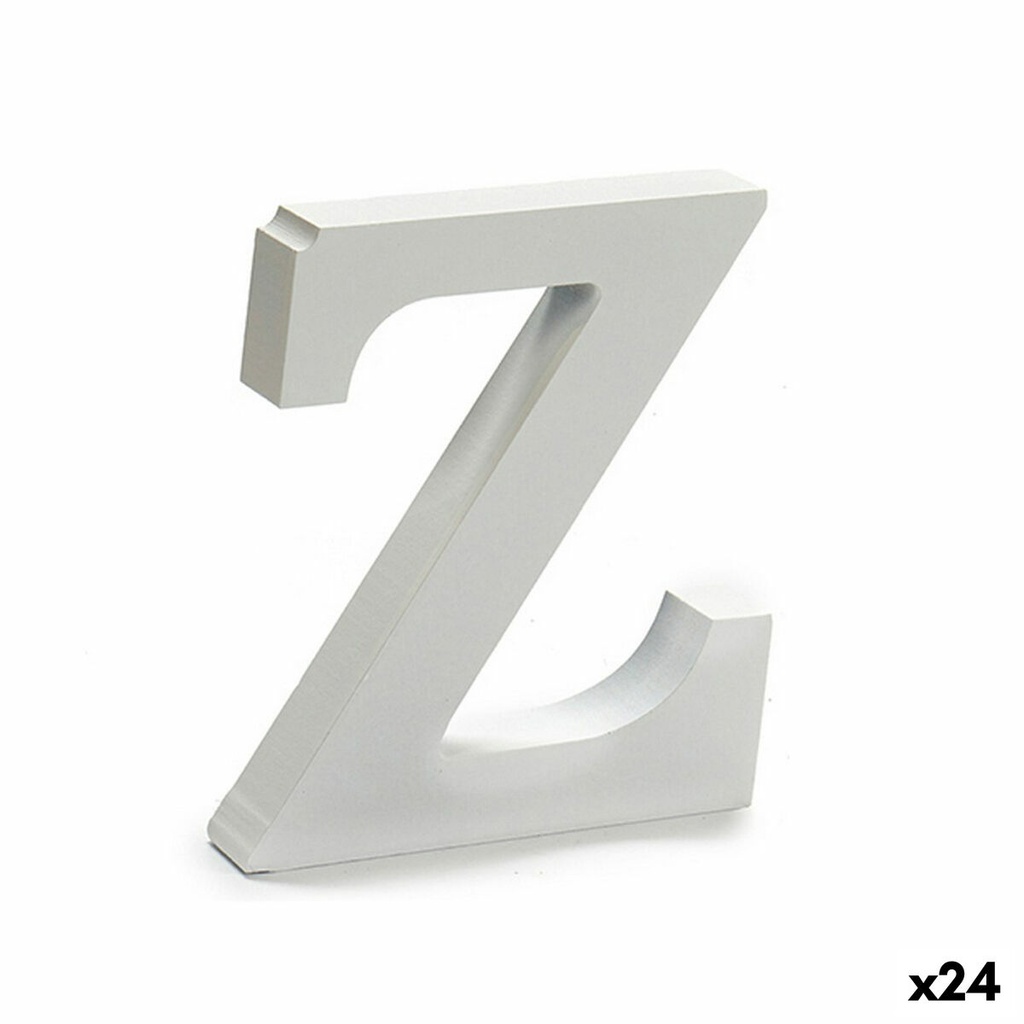 Letter Pincello Z White 2 x 16 x 14,5 cm (24 Units)