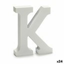 Letra Pincello K Blanco 2 x 16 x 14,5 cm (24 Unidades)