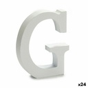 Letra Pincello G Blanco 2 x 16 x 14,5 cm (24 Unidades)