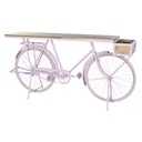 Recibidor DKD Home Decor Rosa claro 180 x 41 x 94 cm Bicicleta