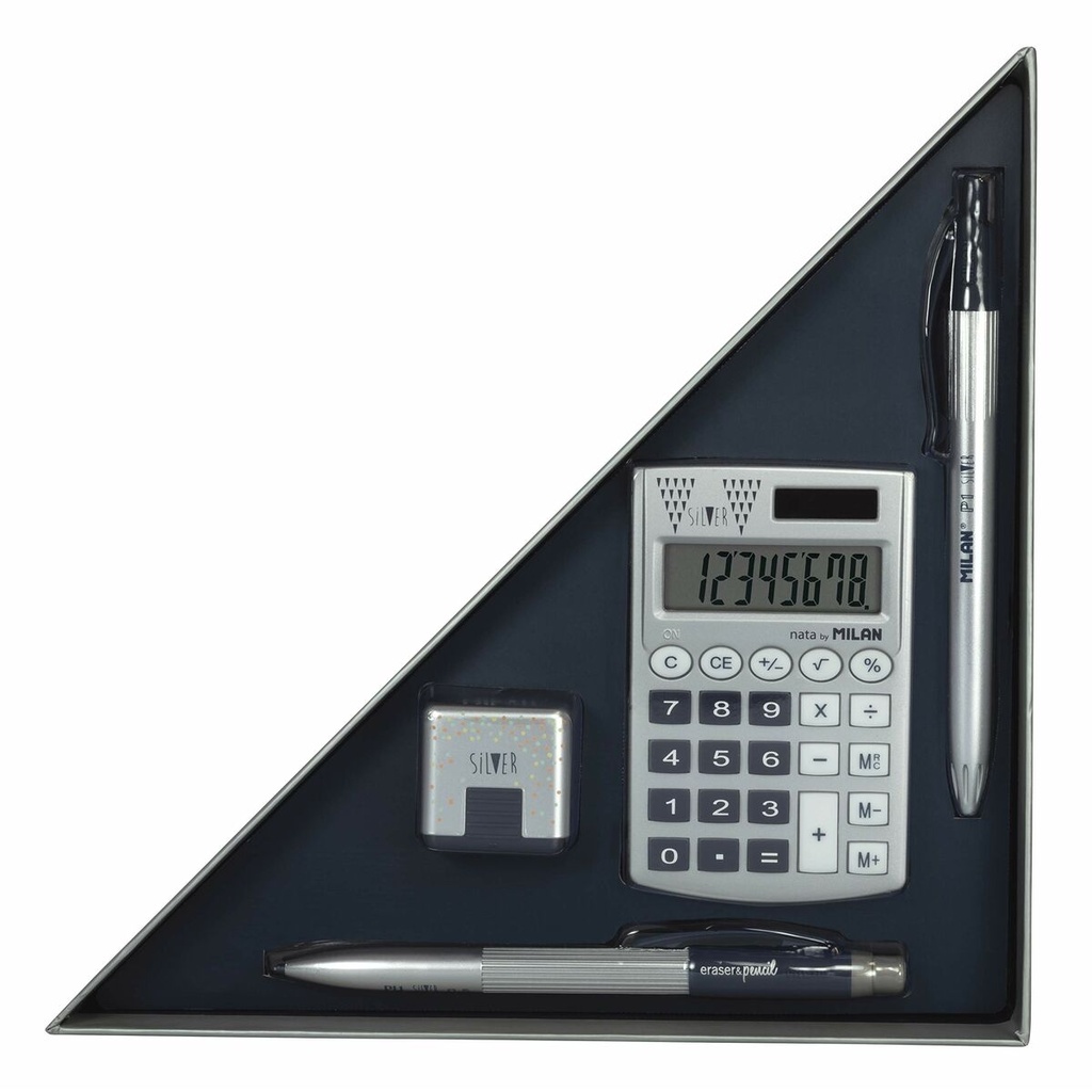 Set de Papelería Milan Edition Box  4 Piezas Azul marino