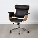 Office Chair Black Natural 68 x 62 x 85 cm