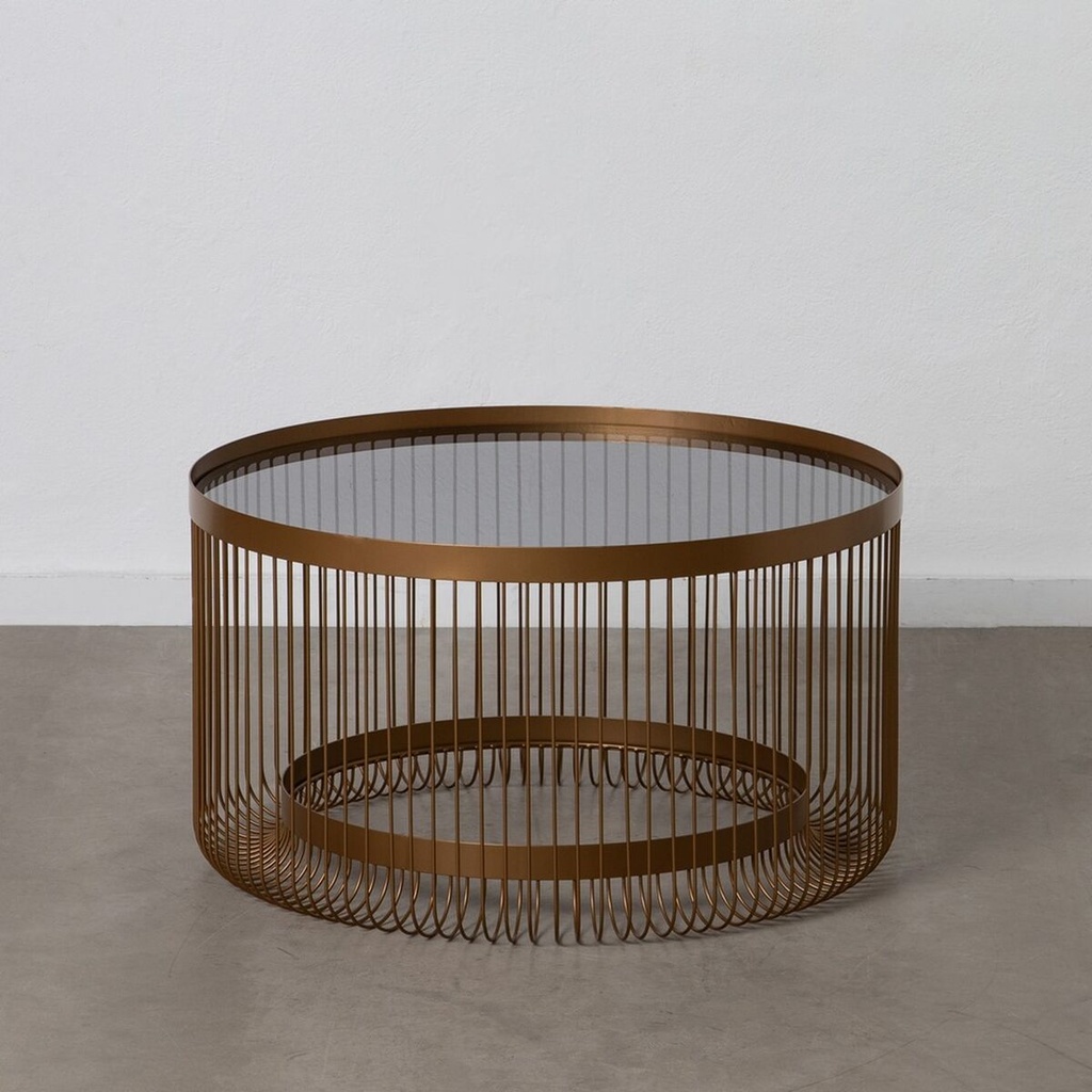 Centre Table Golden 81 x 81 x 45,5 cm