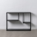 Hall SQUARE Black 100 x 26 x 75 cm