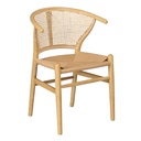Dining Chair Natural 49 x 45 x 80 cm