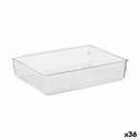 Multi-Purpose Organiser CH99113-1 Transparent Plastic 24 x 5,5 x 15,8 cm Multi-use (36 Units)
