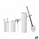 Set de Baño Berilo B6274 S3-3 Blanco Plástico (8 Unidades)