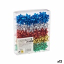 Lazos Pincello 1 PVC 5 x 3,5 x 5 cm Brillo Multicolor (12 Unidades)
