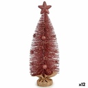 Árbol de Navidad Krist+ FG20-19WS072 Rosa 13 x 41 x 13 cm (12 Unidades)
