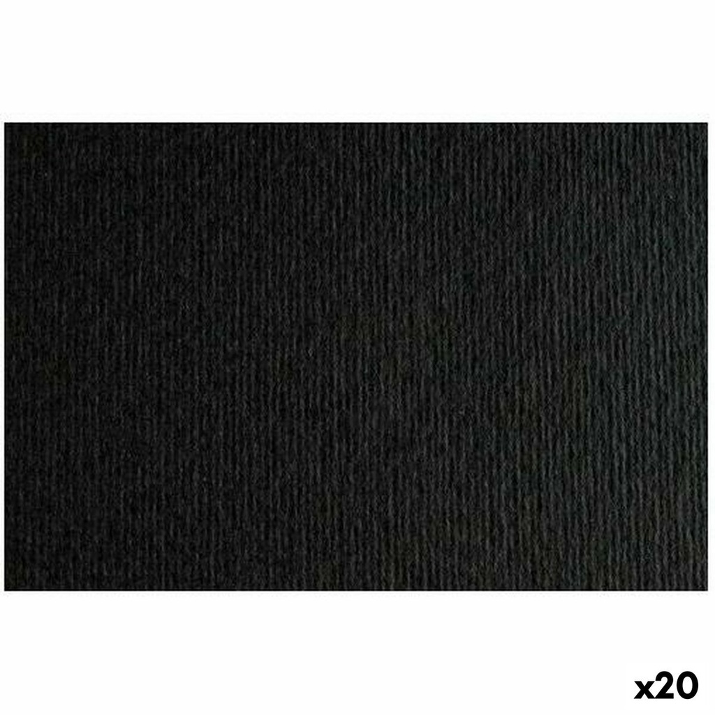 Cartulinas Sadipal LR 200 Negro 50 x 70 cm Texturizada (20 Unidades)