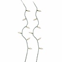 Christmas garland Lumineo 493275 Inside Soft green