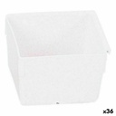 Caja Multiusos Modular Blanco 8 x 8 x 5,3 cm (36 Unidades)