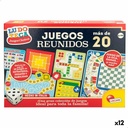 Board game Lisciani Giochi Juegos reunidos 40 x 0,1 x 33 cm ES (12 Units)