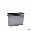 Recipiente Conservador de Alimentos Quid City Gris 1,2 L Con Tapa Dispensador (12 Unidades)