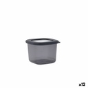 Food Preservation Container Quid City Grey 550 ml With lid (12 Units)