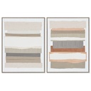 Canvas Home ESPRIT Pinewood Canvas 62 x 4,5 x 82 cm 62,3 x 4,5 x 82,3 cm