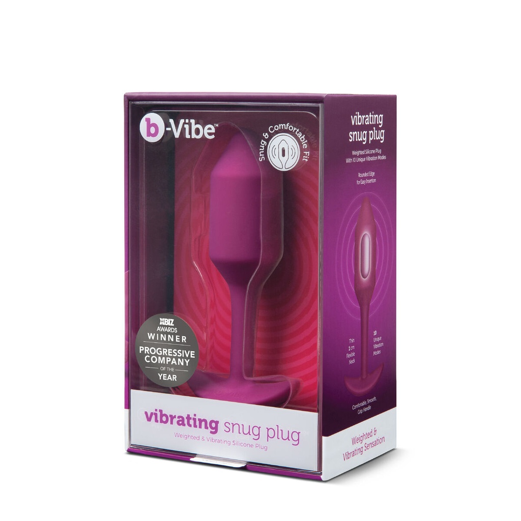 Plug Anal B-Vibe Vibrating Morado
