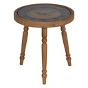 Side table Natural Fir wood 50 x 50 x 52,5 cm