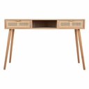 Hall Table with Drawers Alexandra House Living Natural 79 x 42 x 120 cm