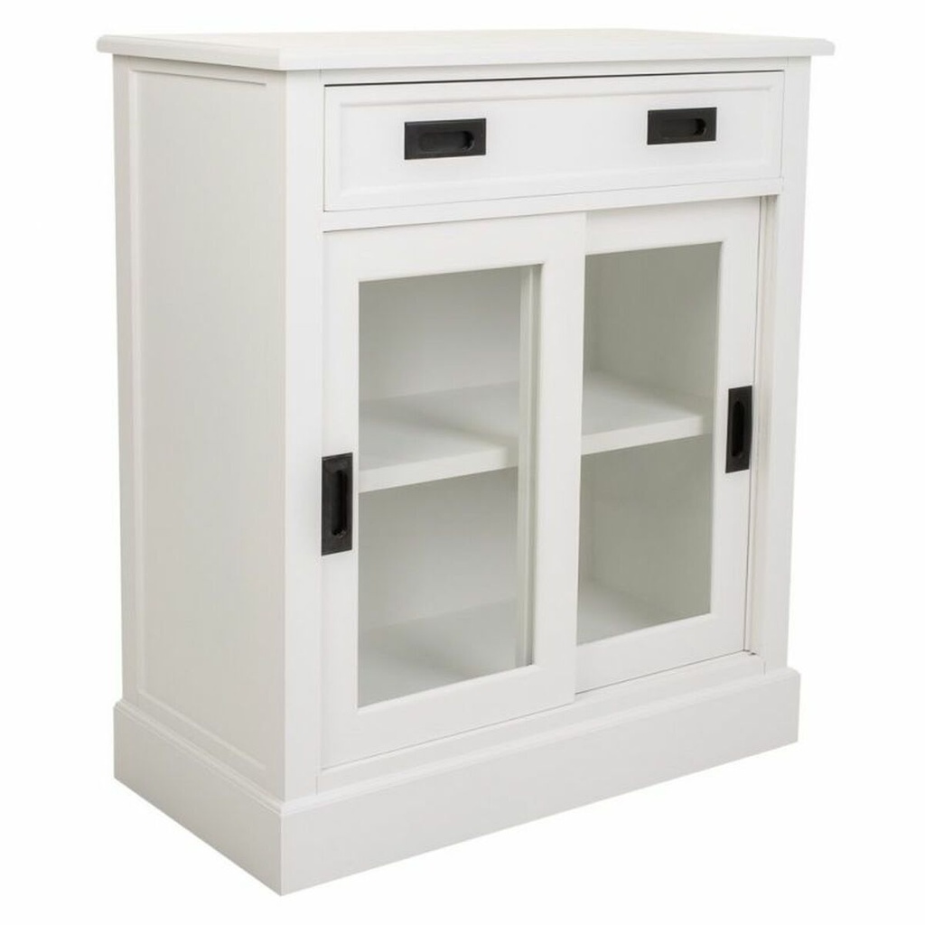 Hall Table with Drawers Alexandra House Living White 40 x 90 x 80 cm