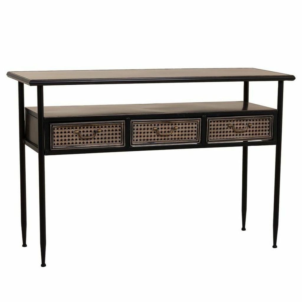 Hall Table with Drawers Alexandra House Living Brown 42 x 80 x 122 cm