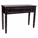Hall Table with Drawers Alexandra House Living Black 38 x 82 x 112 cm