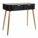 Recibidor Alexandra House Living Negro 42 x 79 x 88 cm