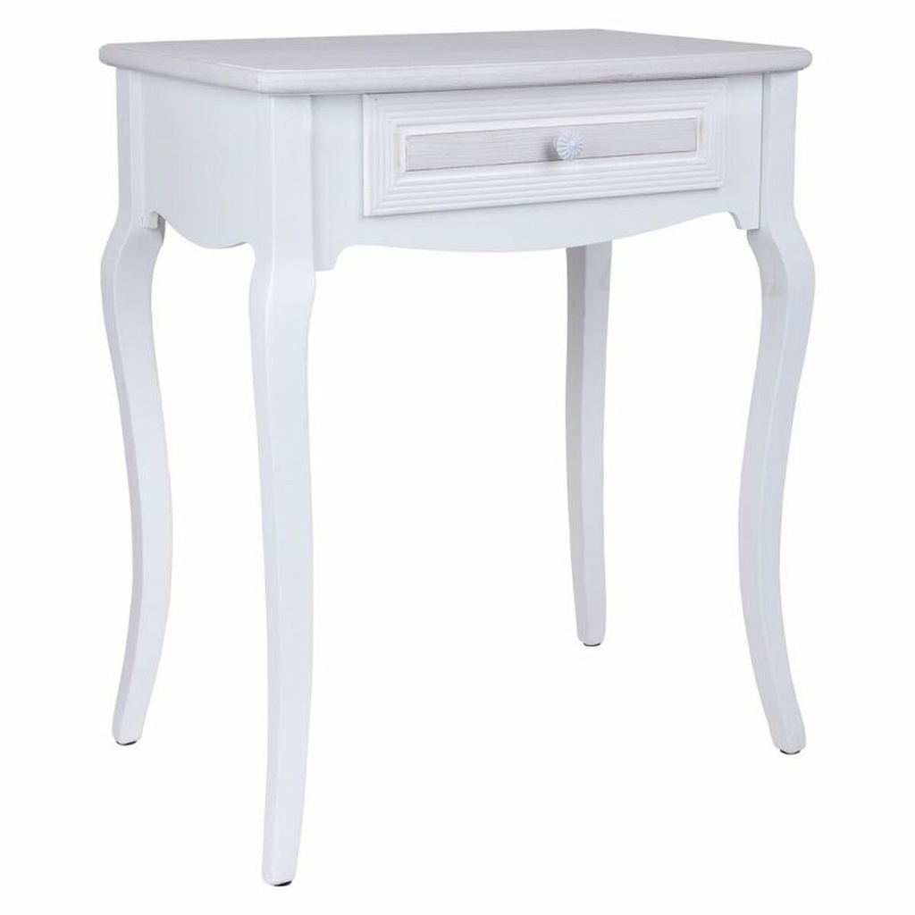 Hall Table with Drawers Alexandra House Living White 40 x 72 x 60 cm