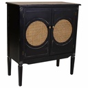 Hall Alexandra House Living Black 38 x 90 x 80 cm